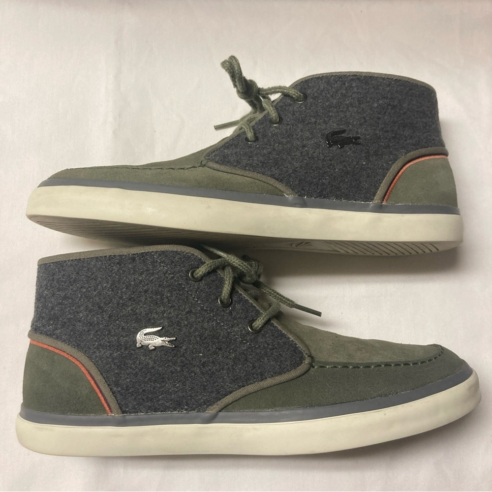 Lacoste Servin Mid Lace, Men’s 9, Mixed Materials, 119750416
